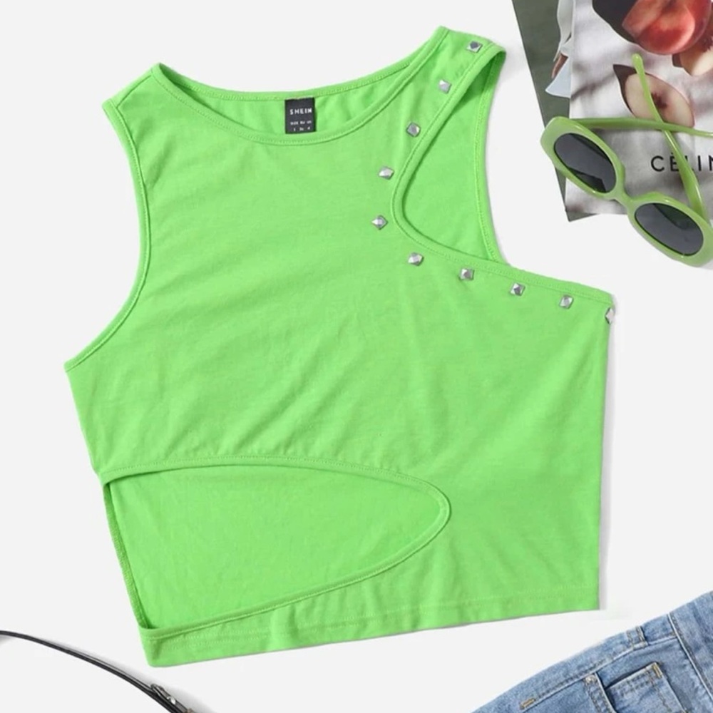 NWT SHEIN Cropped Tank Top Size Extra Large